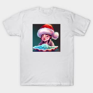 Cute Oyster Drawing T-Shirt